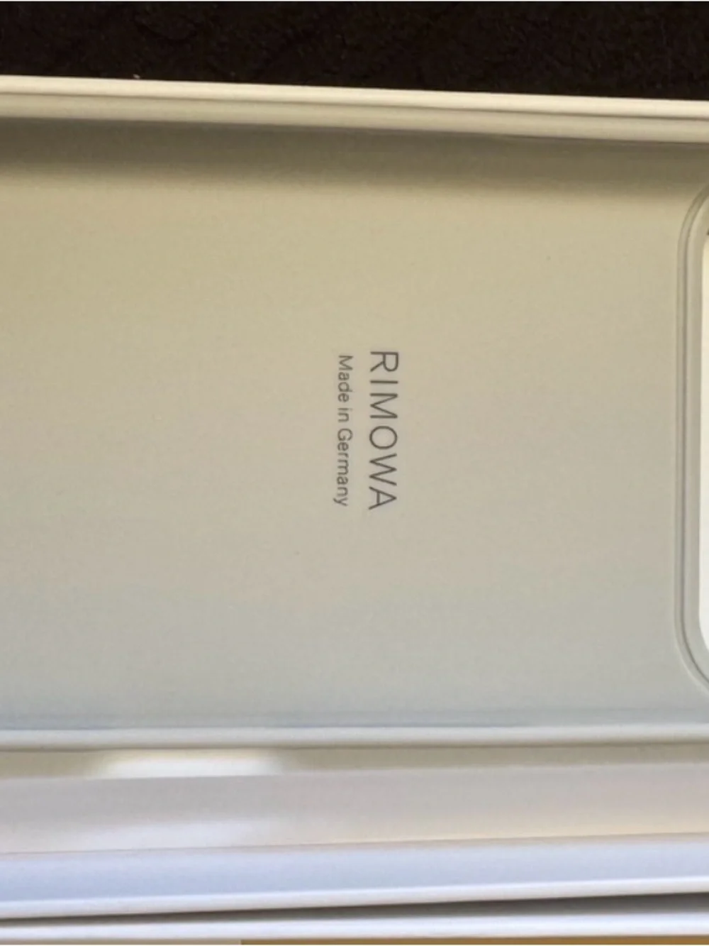 RIMOWA Aluminum phone case 17 pro max